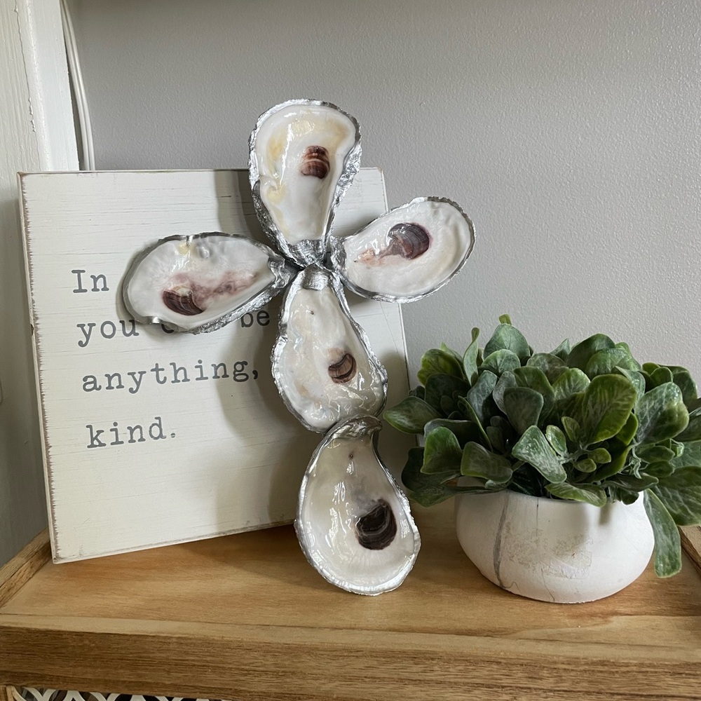Oyster Shell cross